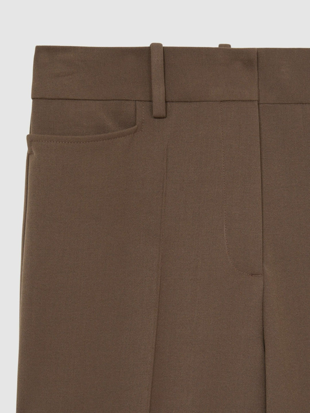 Petite Flared Suit Trousers Mink Neutral | Women