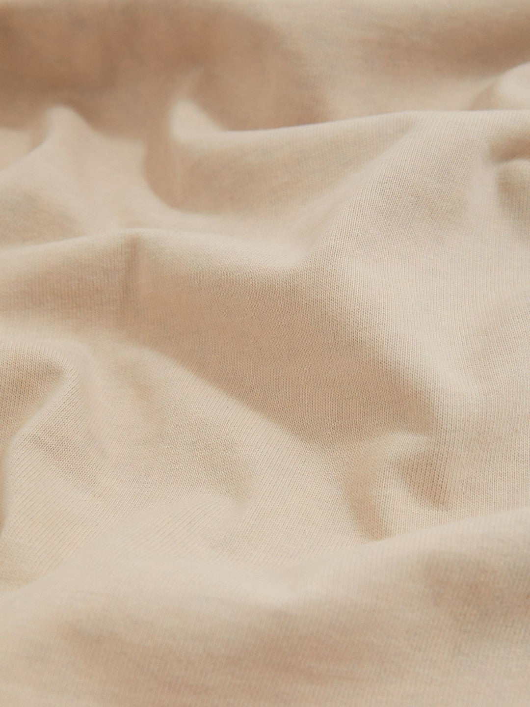Cotton Garment-Dyed Oversize T-Shirt Oatmeal | Men