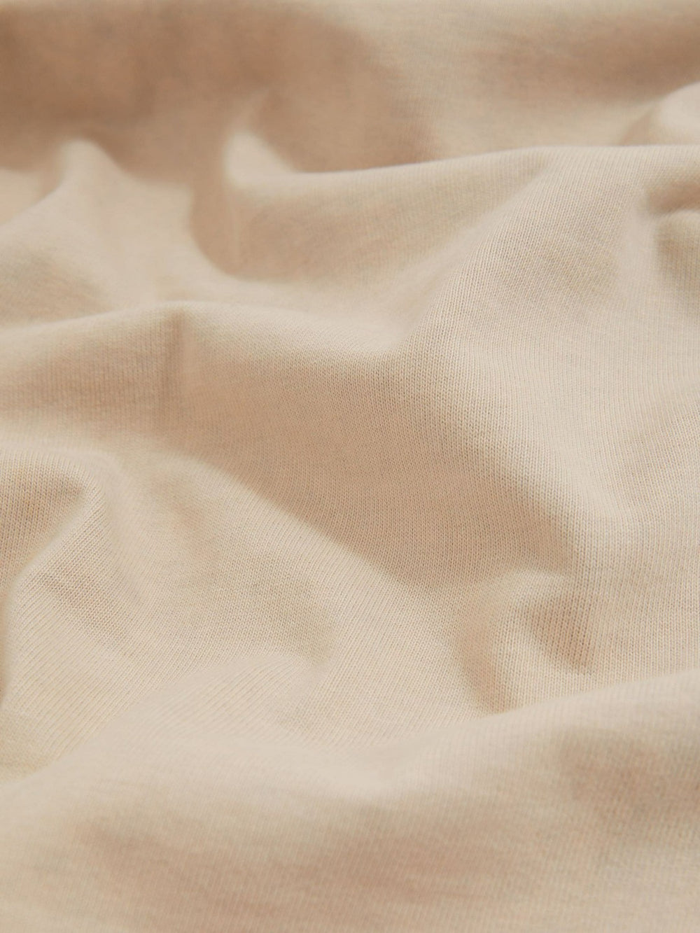 Cotton Garment-Dyed Oversize T-Shirt Oatmeal | Men