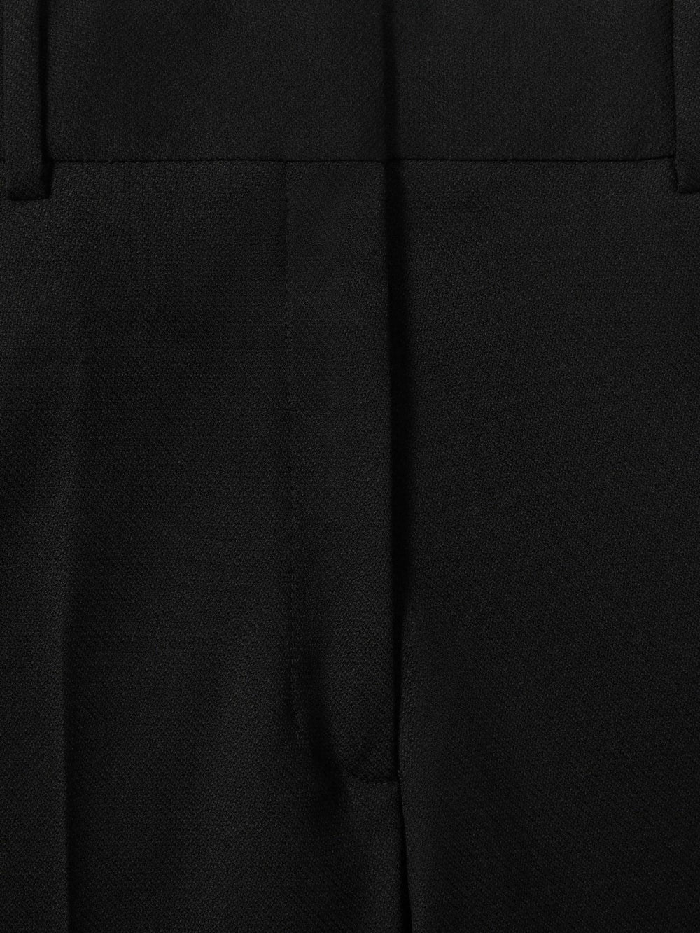 Wool-Blend Wide-Leg Suit Trousers Black | Women