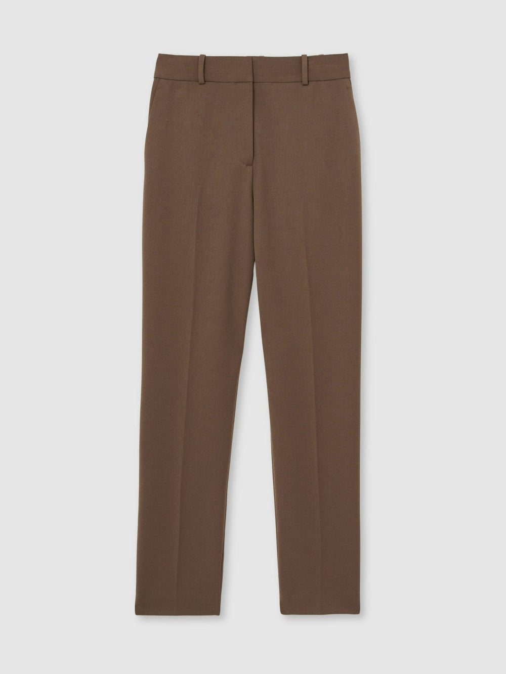 Petite Slim Fit Suit Trousers Mink Neutral | Women