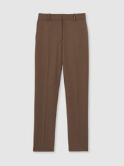 Petite Slim Fit Suit Trousers Mink Neutral | Women