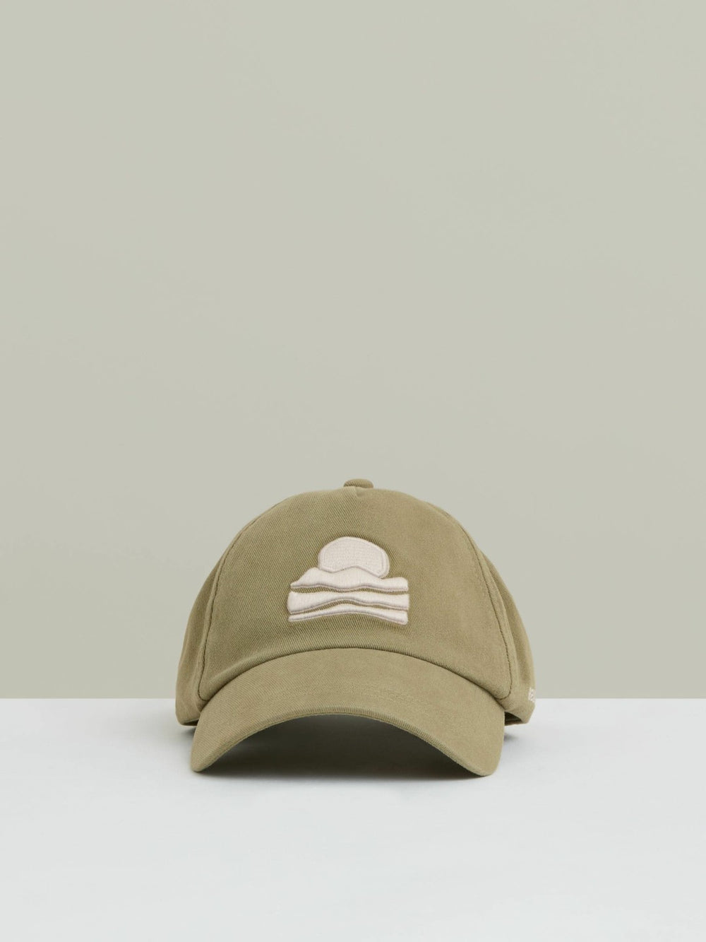 Sunset-Embroidered Cap Washed Sage | Men
