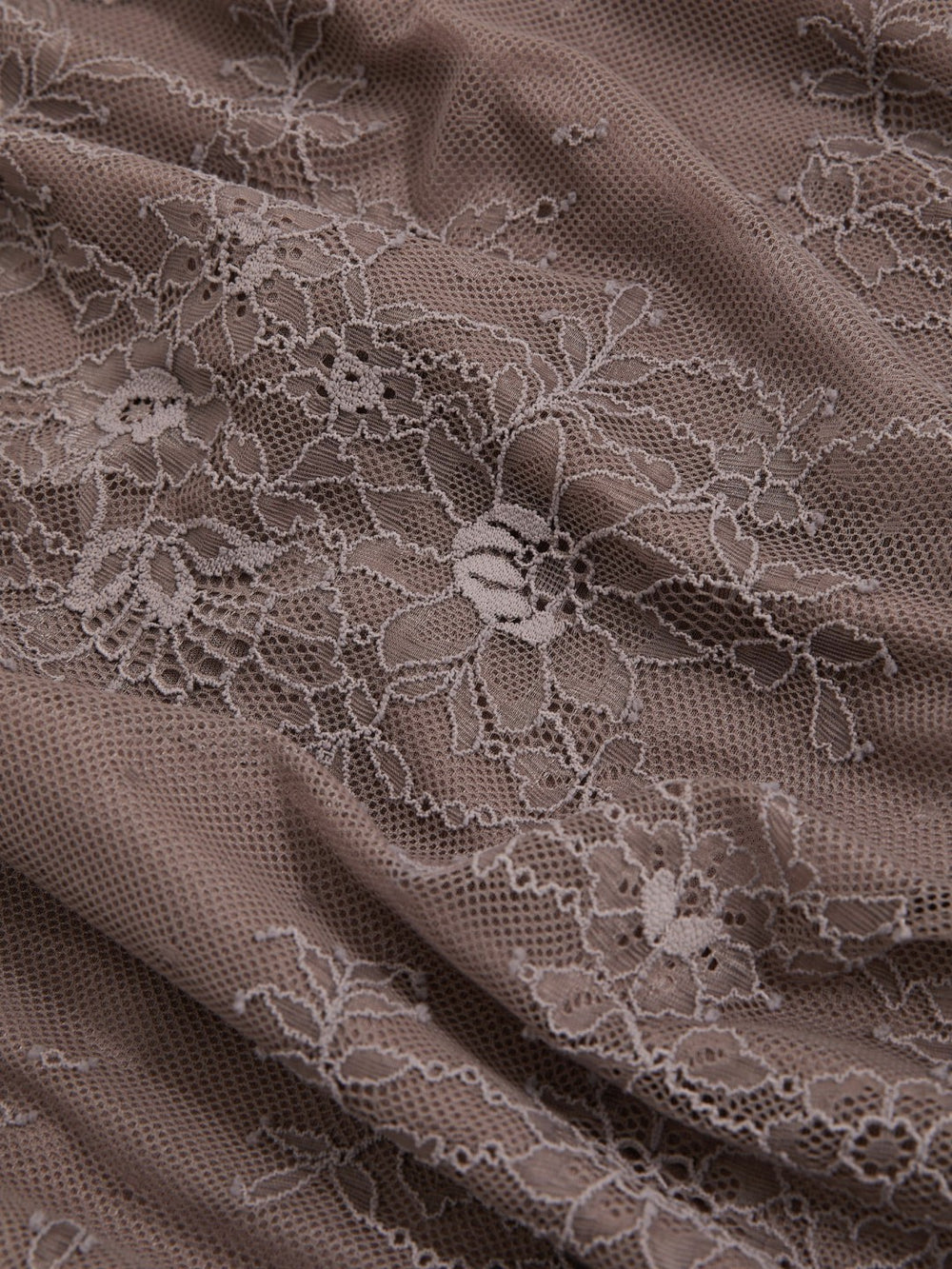 Lace Pencil Skirt Taupe Brown | Women