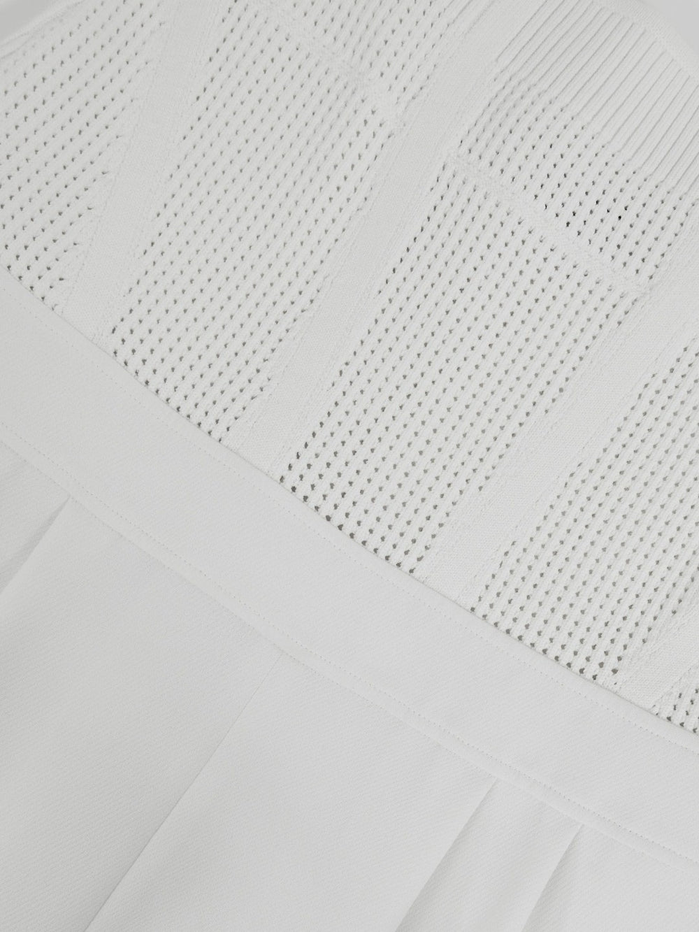 Perforated-Knit Wide-Leg Jumpsuit Ivory | Women