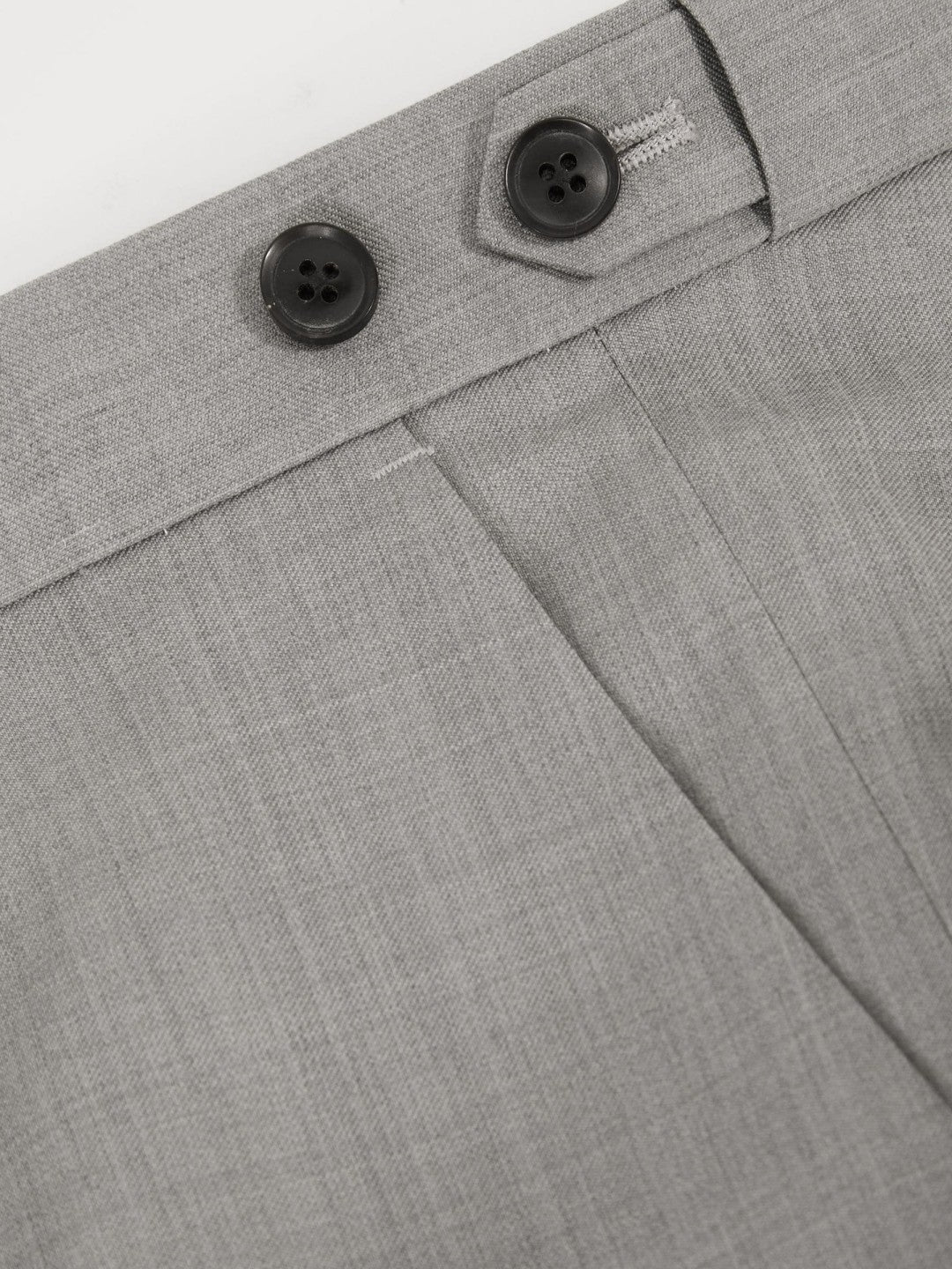 Slim-Fit Wool Suit Trousers Mid Grey | Men