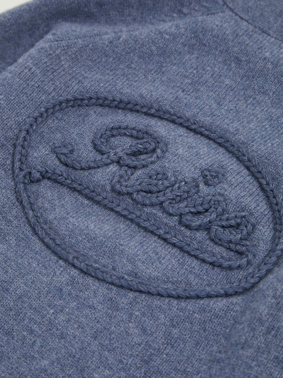 3-9 yrs Wool Embroidered-Logo Cardigan Dark Airforce Blue | Children & Baby