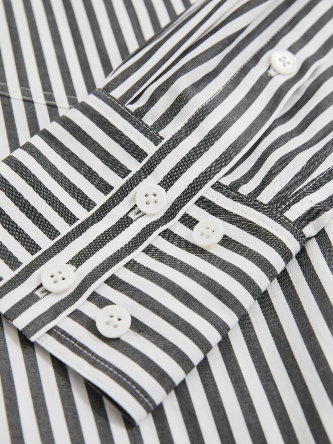 | Les 100 Ciels Stripe Shirt White/Navy | Women