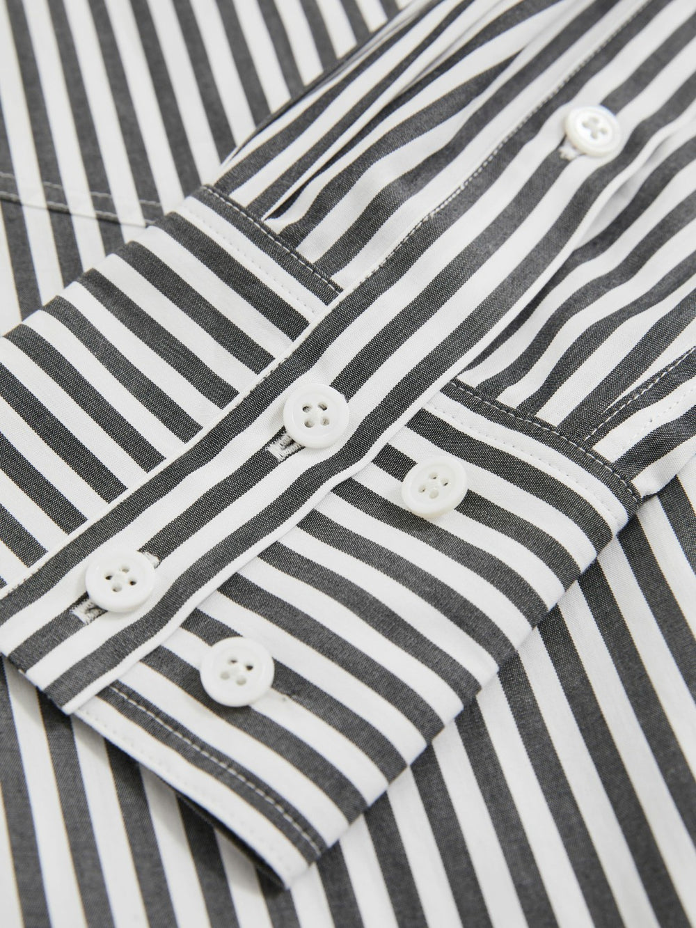 | Les 100 Ciels Stripe Shirt White/Navy | Women