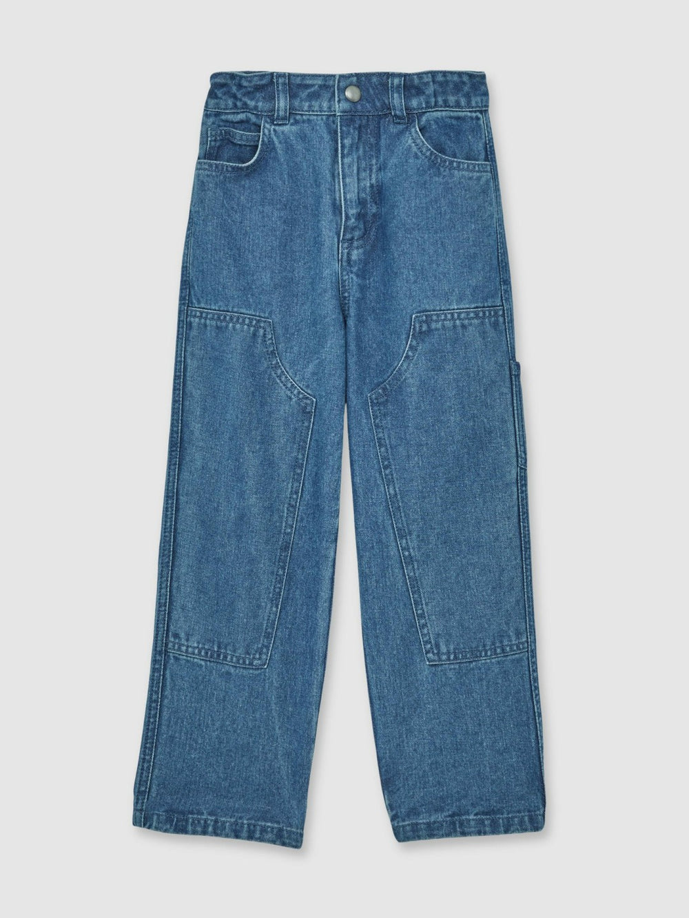 3-9 yrs Straight-Leg Carpenter Jeans Mid Blue | Children & Baby
