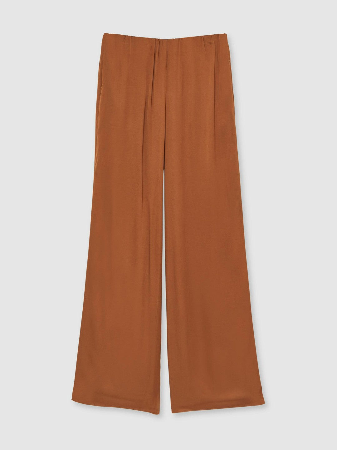 Good American Satin Wide-Leg Trousers Copper | Women