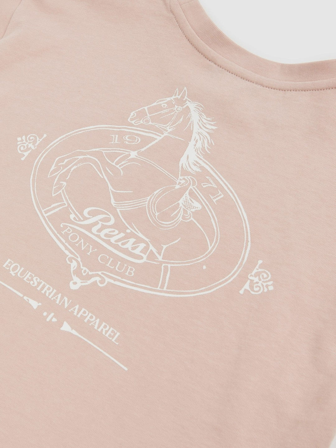 Cotton Pony Club Print T-Shirt Pink | Children & Baby