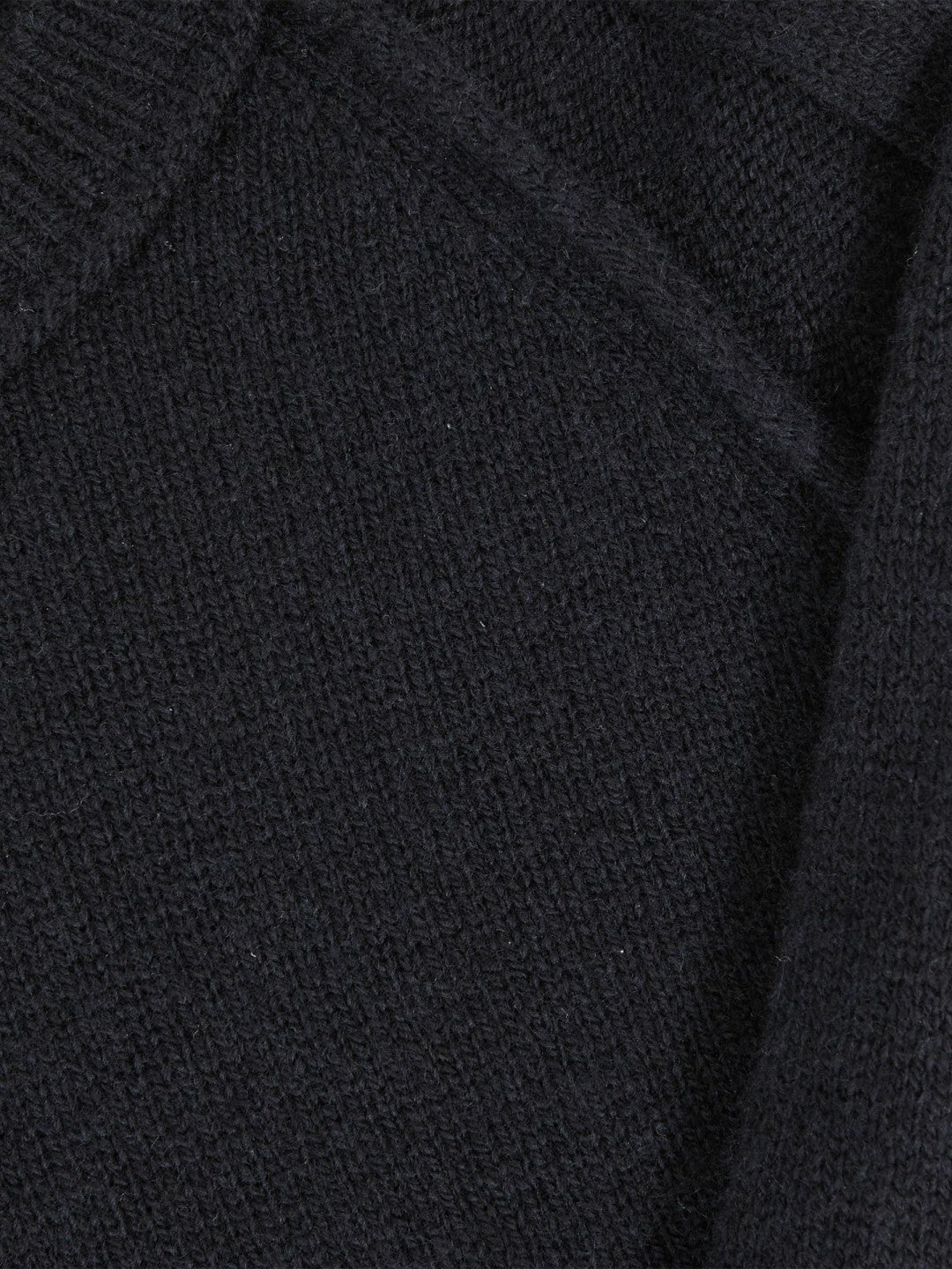 13-14 yrs Wool-Cashmere Reverse-Seam Jumper Navy | Children & Baby