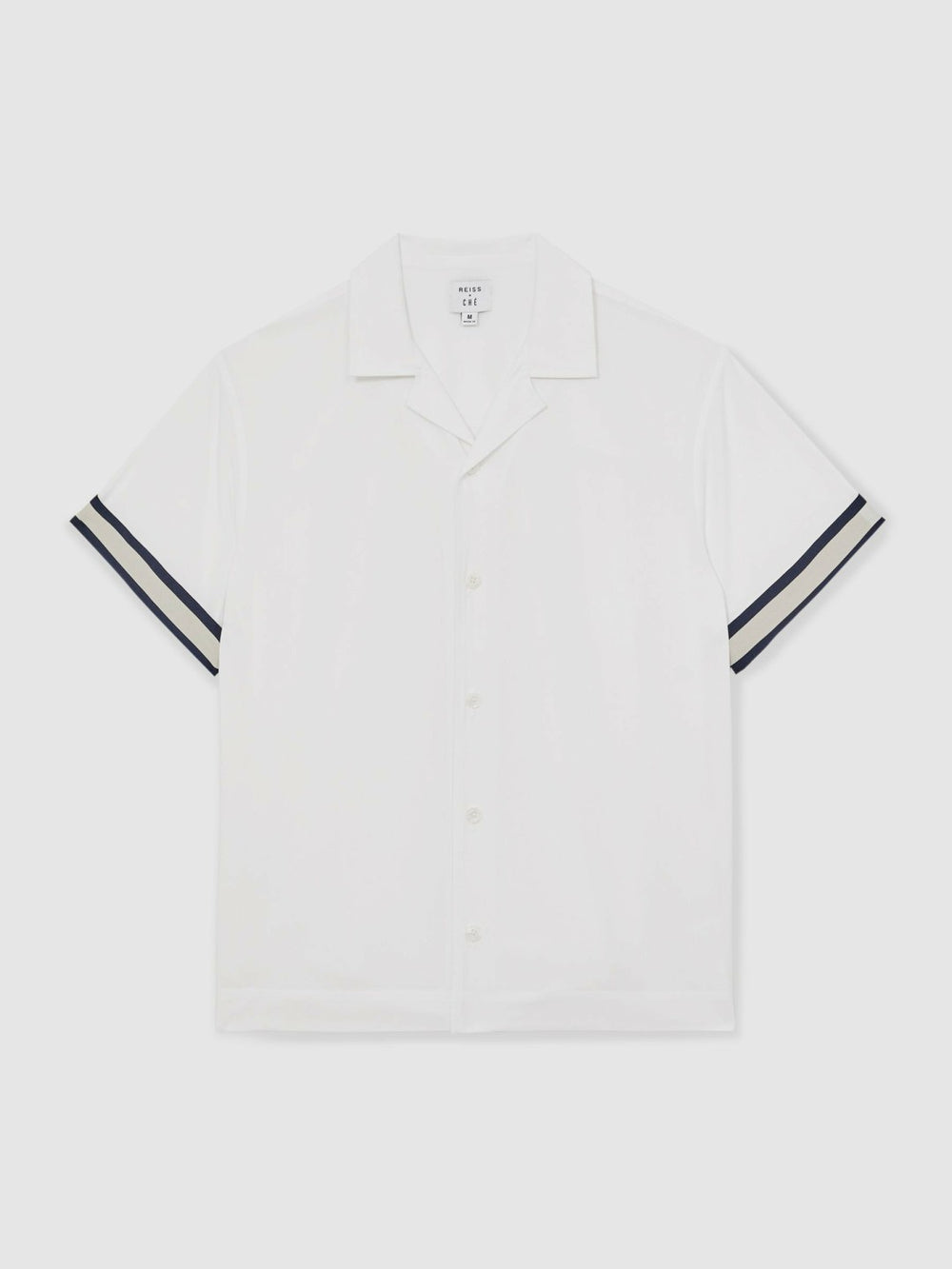 | Ché Stripe-Cuff Shirt White | Men