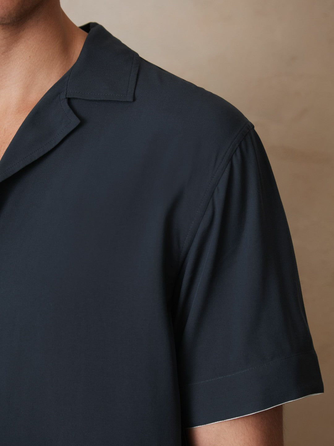| Ché Stripe-Cuff Shirt Navy | Men