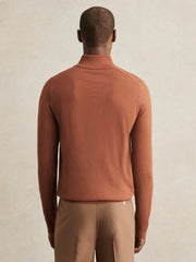 Merino Wool Half-Zip Jumper  | Men