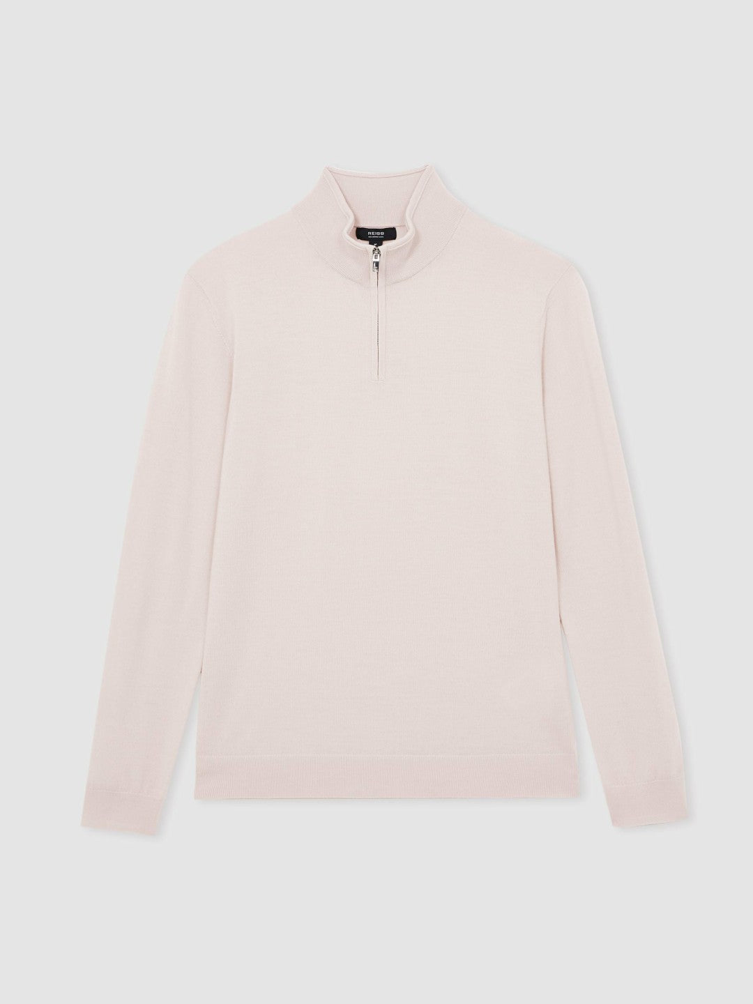 Merino Wool Half-Zip Jumper  | Men
