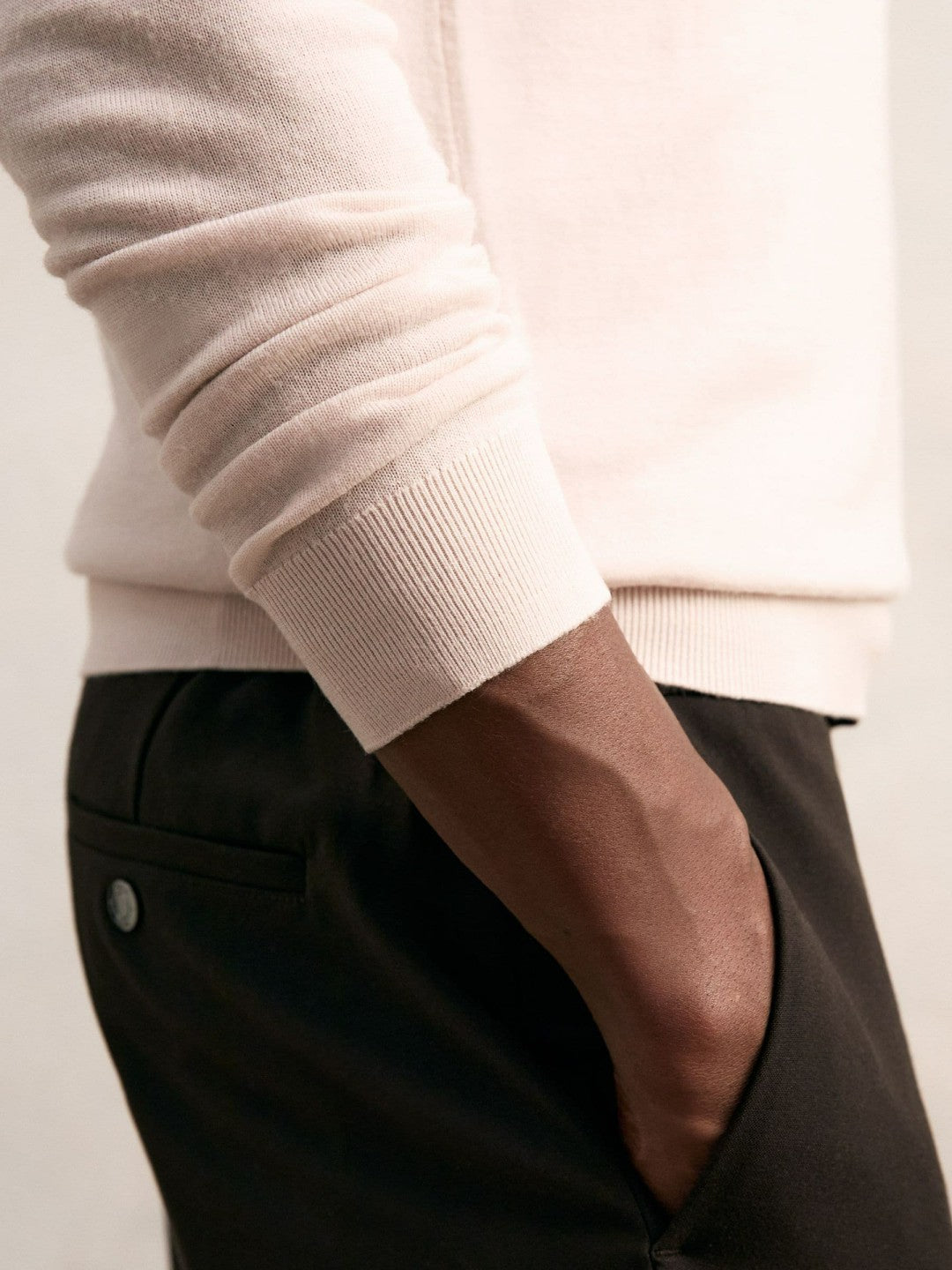 Merino Wool Half-Zip Jumper  | Men