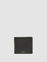 Grained Leather Wallet Chocolate | Men