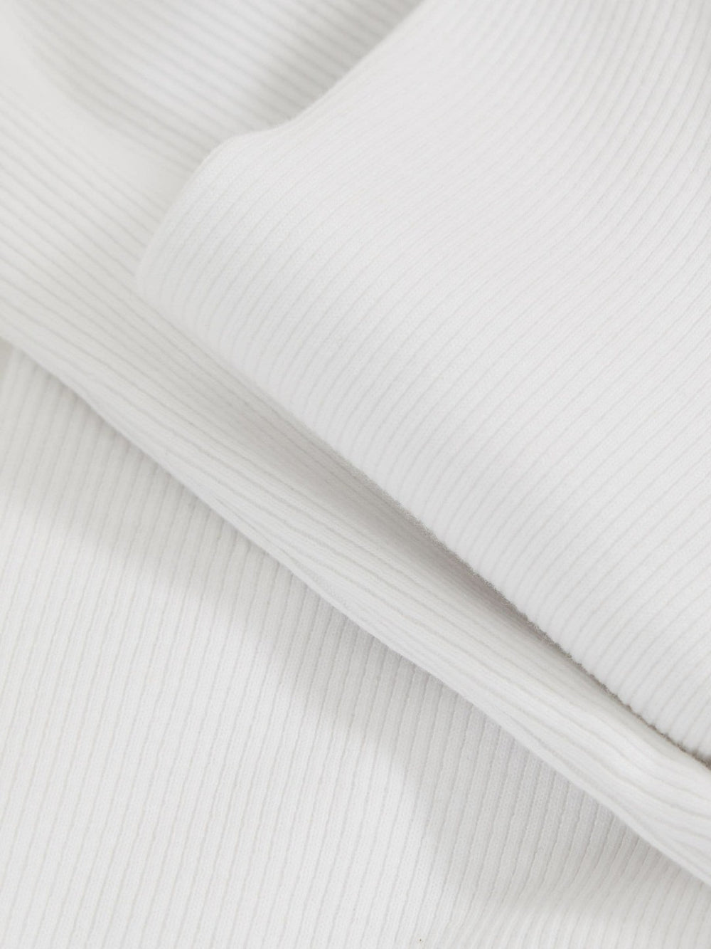 4-9 yrs Cotton Ruched Long-Sleeve T-Shirt with Stretch Ivory | Children & Baby