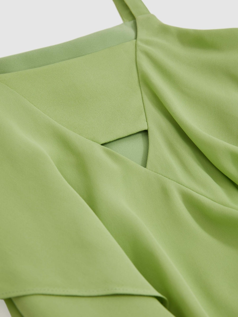 9-13 yrs Handkerchief-Hem Sleeveless Dress Green | Children & Baby