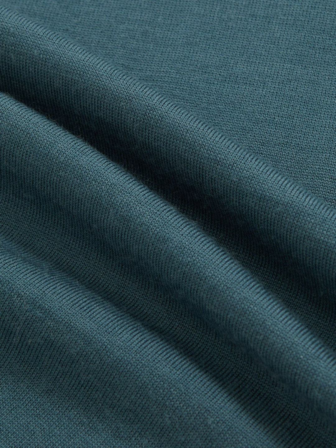 Merino Wool Half Zip Jumper Orion Blue | Men