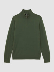 Merino Wool Half-Zip Jumper  | Men