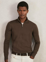 Merino Wool Half-Zip Jumper  | Men