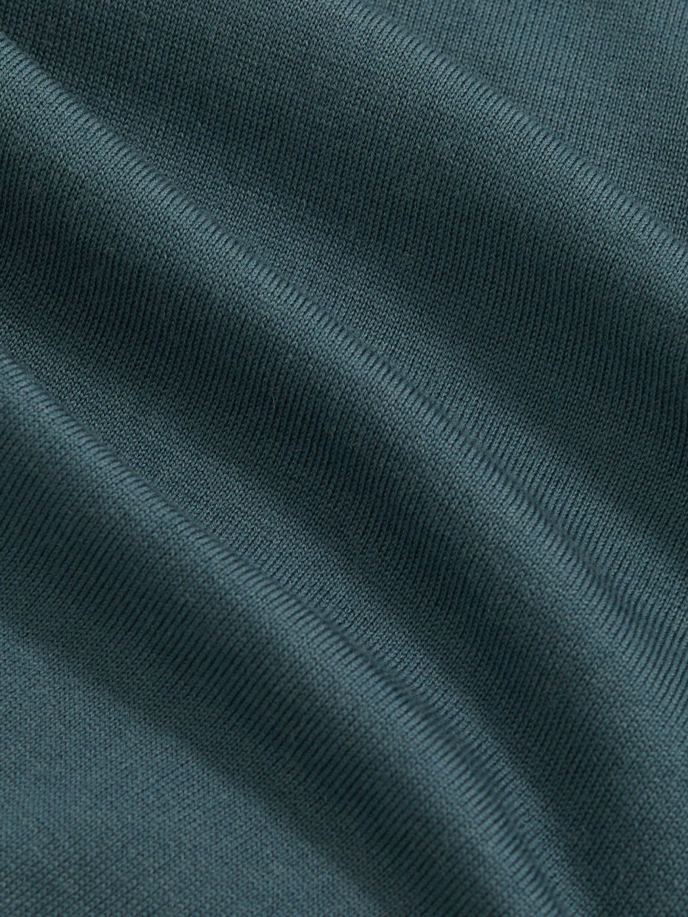 Merino Wool Long-Sleeve Polo Shirt Orion Blue | Men