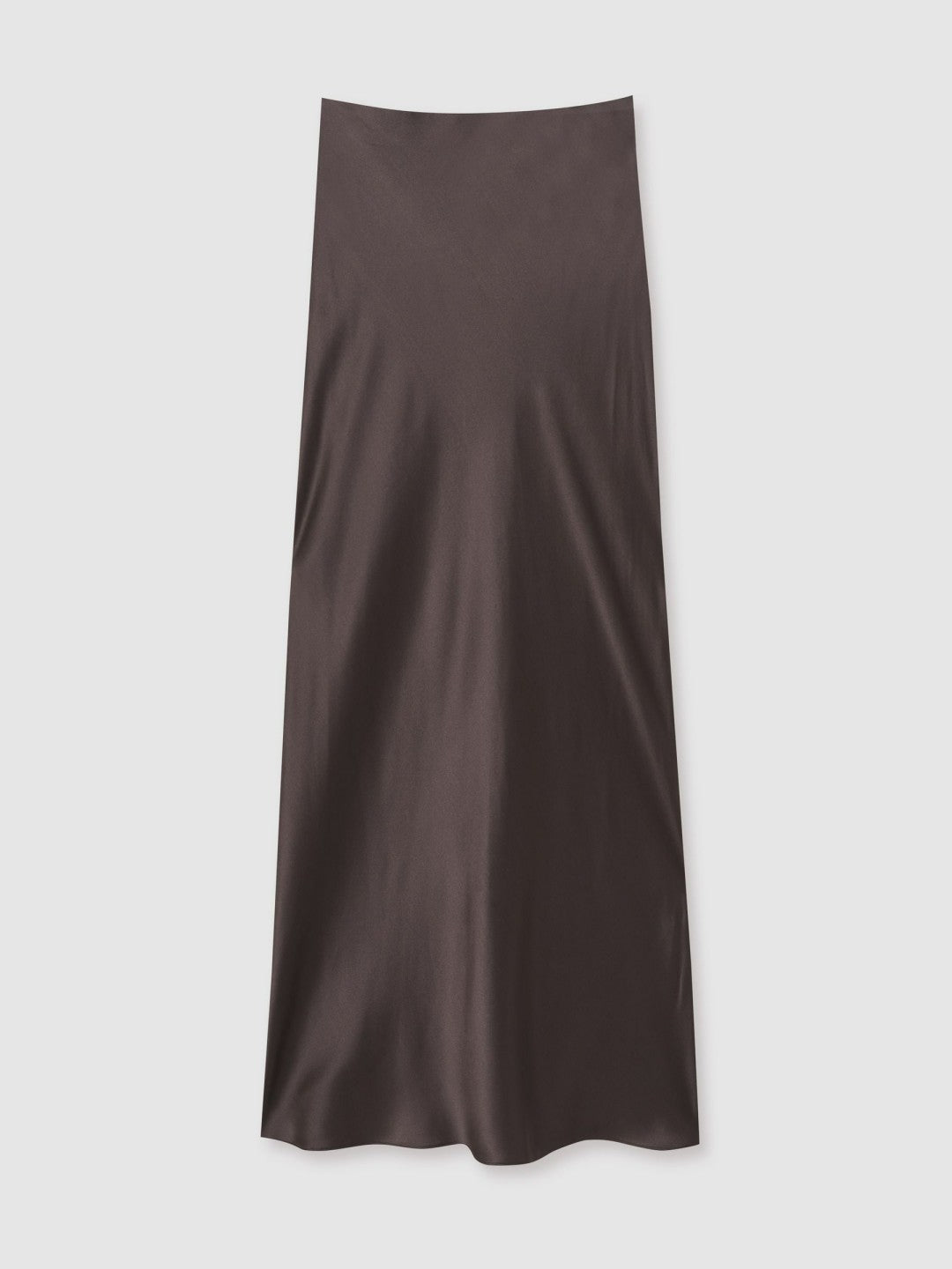 Silk Slip Maxi Skirt Mauve | Women
