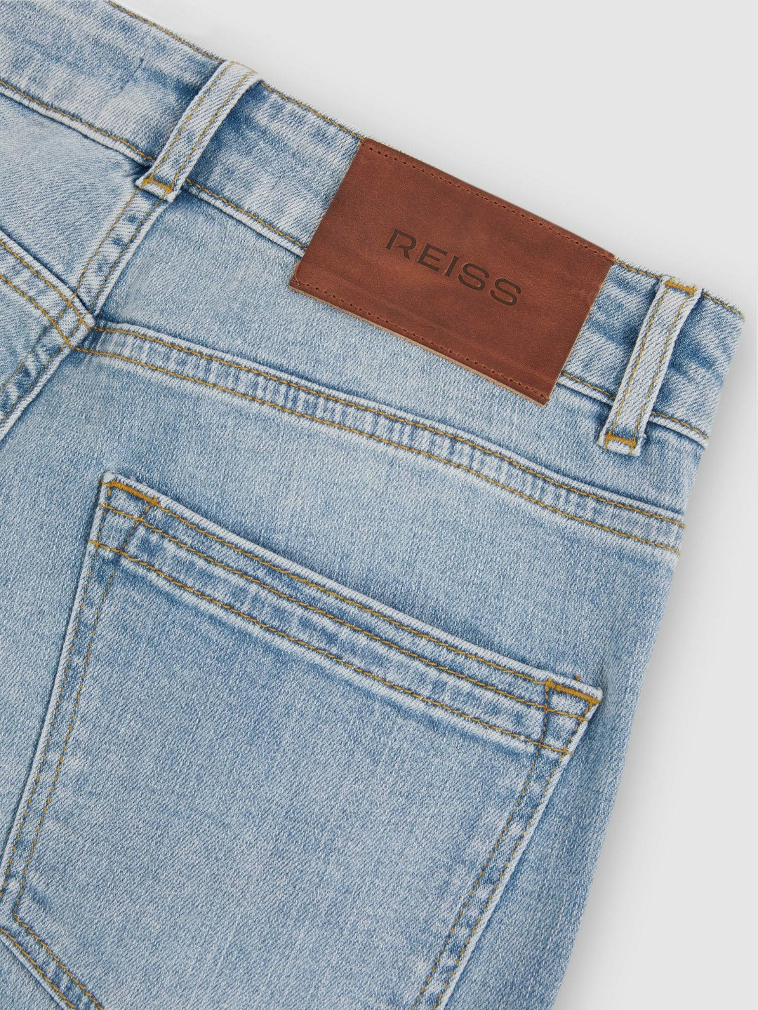 Petite Mid-Rise Flared Jeans Light Blue | Women