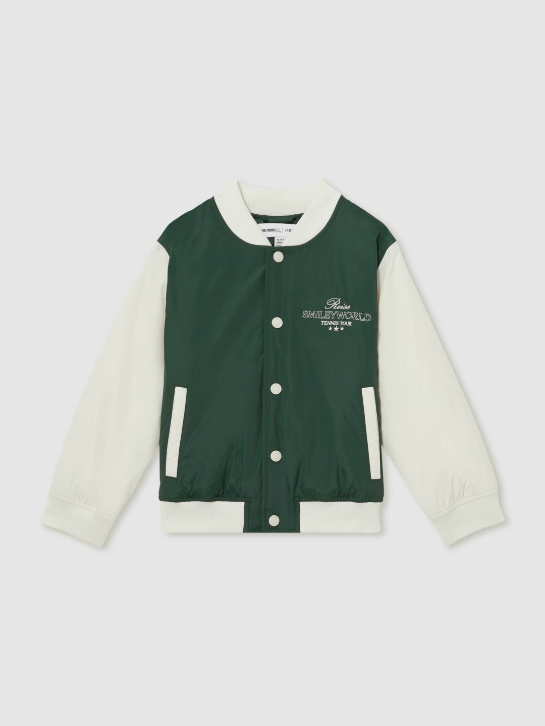 9-13 yrs SmileyWorld Bomber Jacket Dark Green | Children & Baby