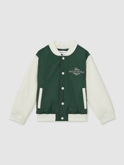 9-13 yrs SmileyWorld Bomber Jacket Dark Green | Children & Baby