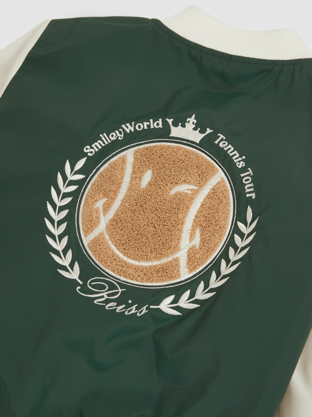 3-9 yrs SmileyWorld Bomber Jacket Dark Green | Children & Baby