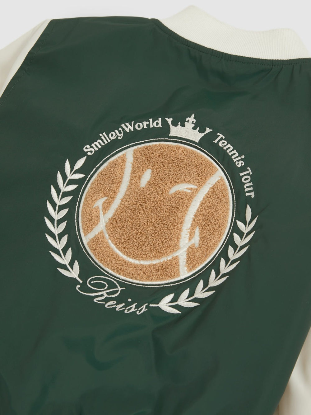 3-9 yrs SmileyWorld Bomber Jacket Dark Green | Children & Baby