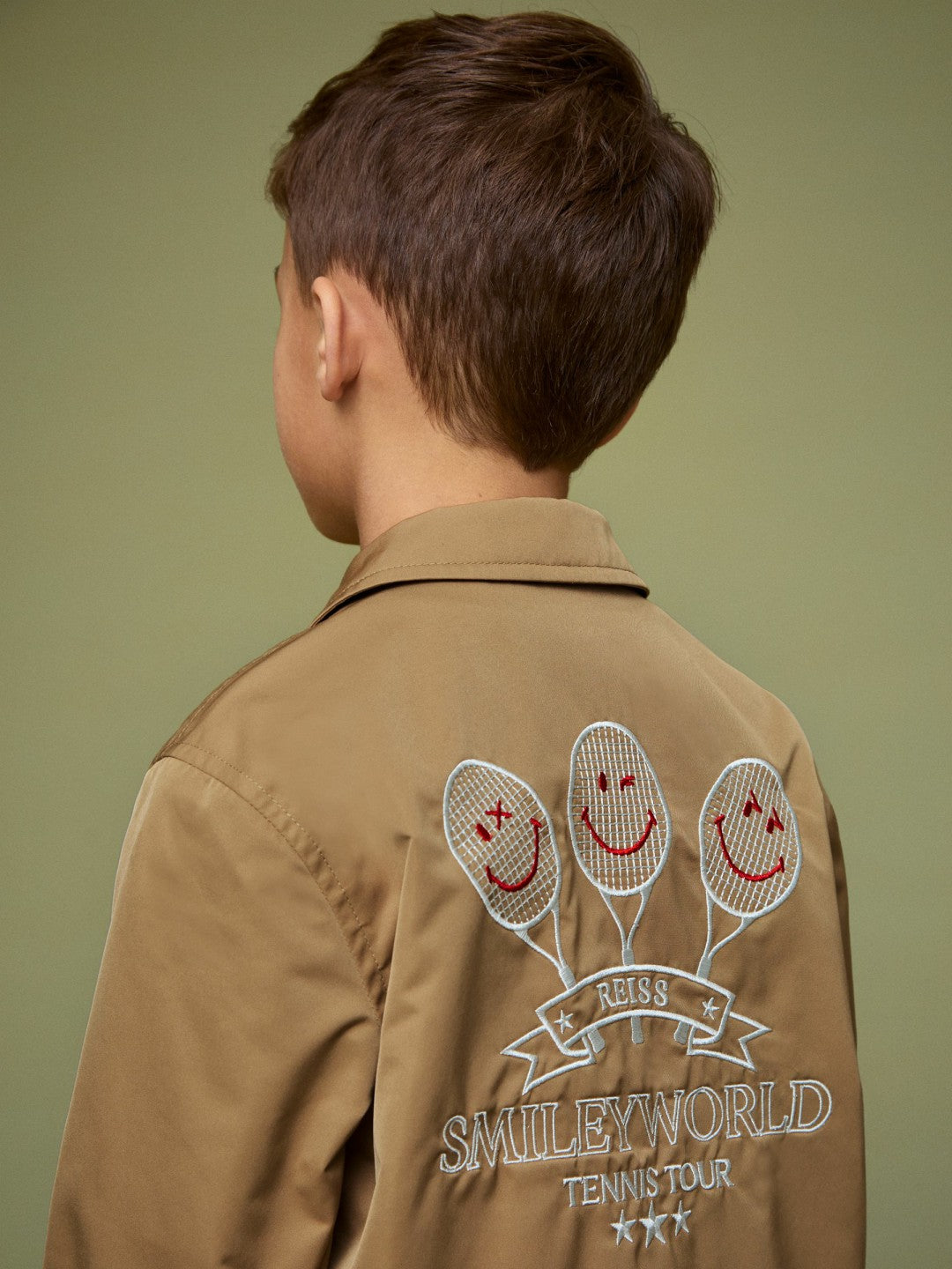 9-13 yrs SmileyWorld Harrington Jacket Stone | Children & Baby