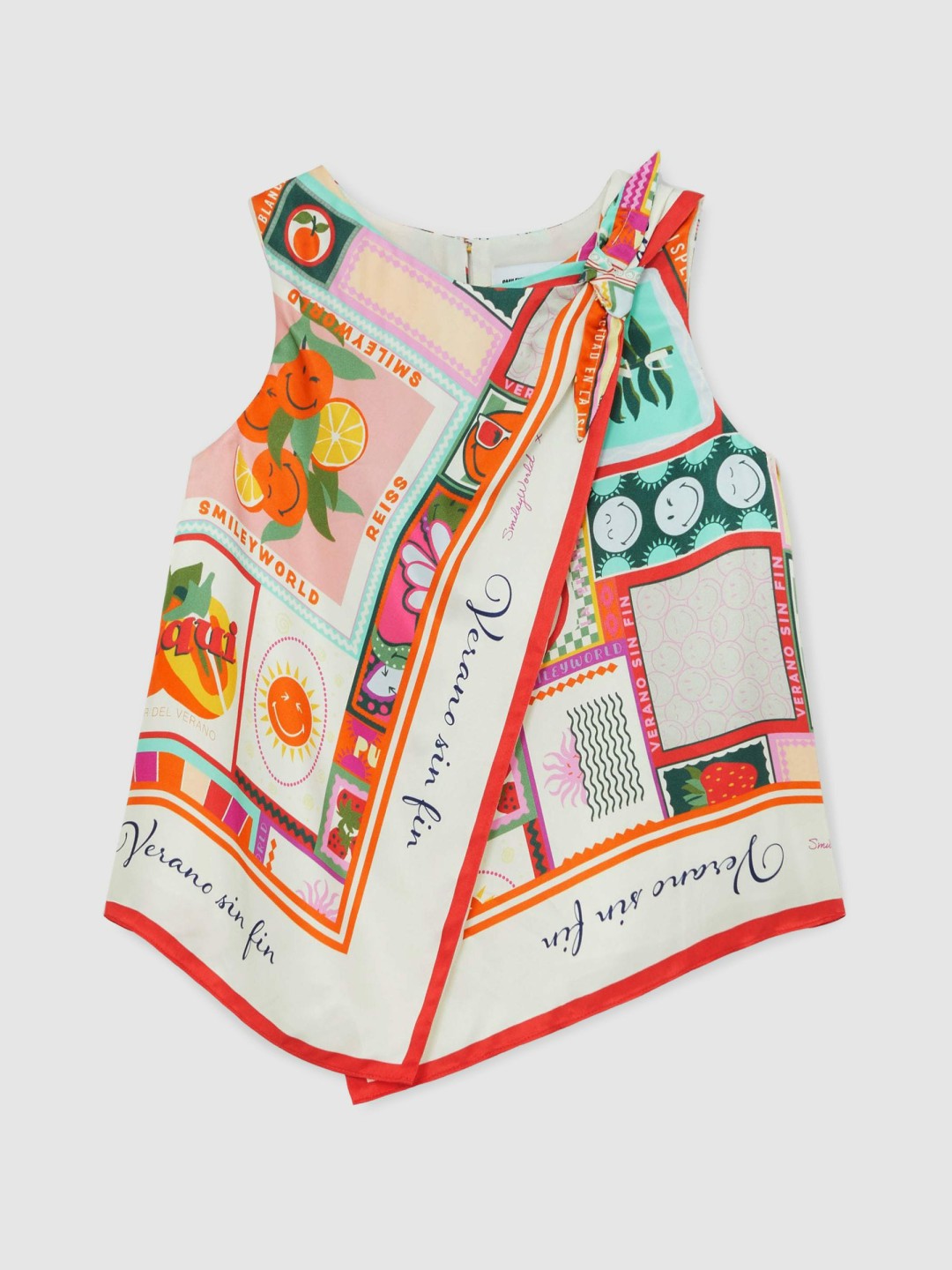 13-14 yrs SmileyWorld Motif Print Top Multi | Children & Baby