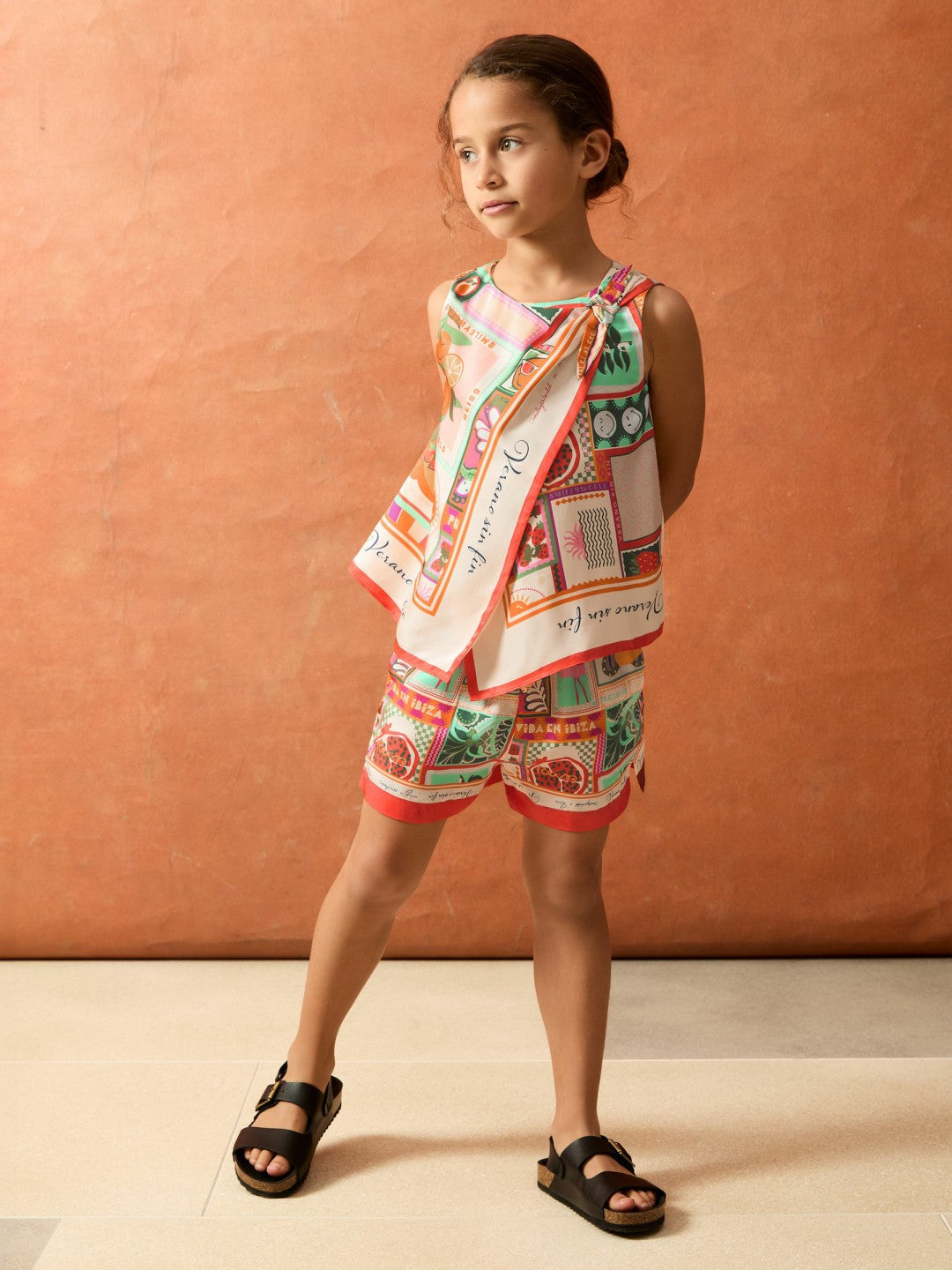 4-9 yrs SmileyWorld Motif Print Top Multi | Children & Baby