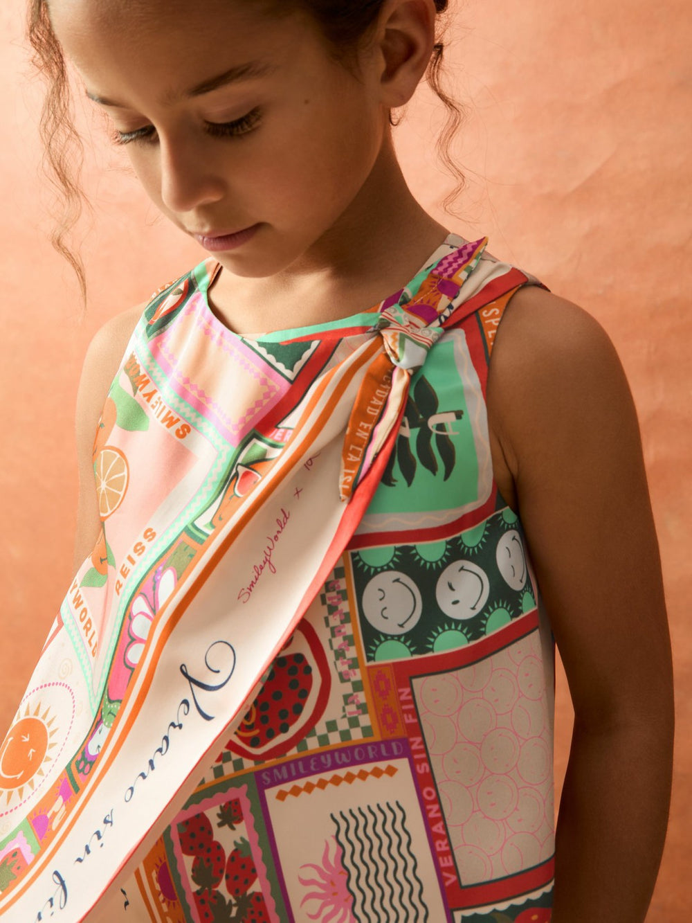 4-9 yrs SmileyWorld Motif Print Top Multi | Children & Baby