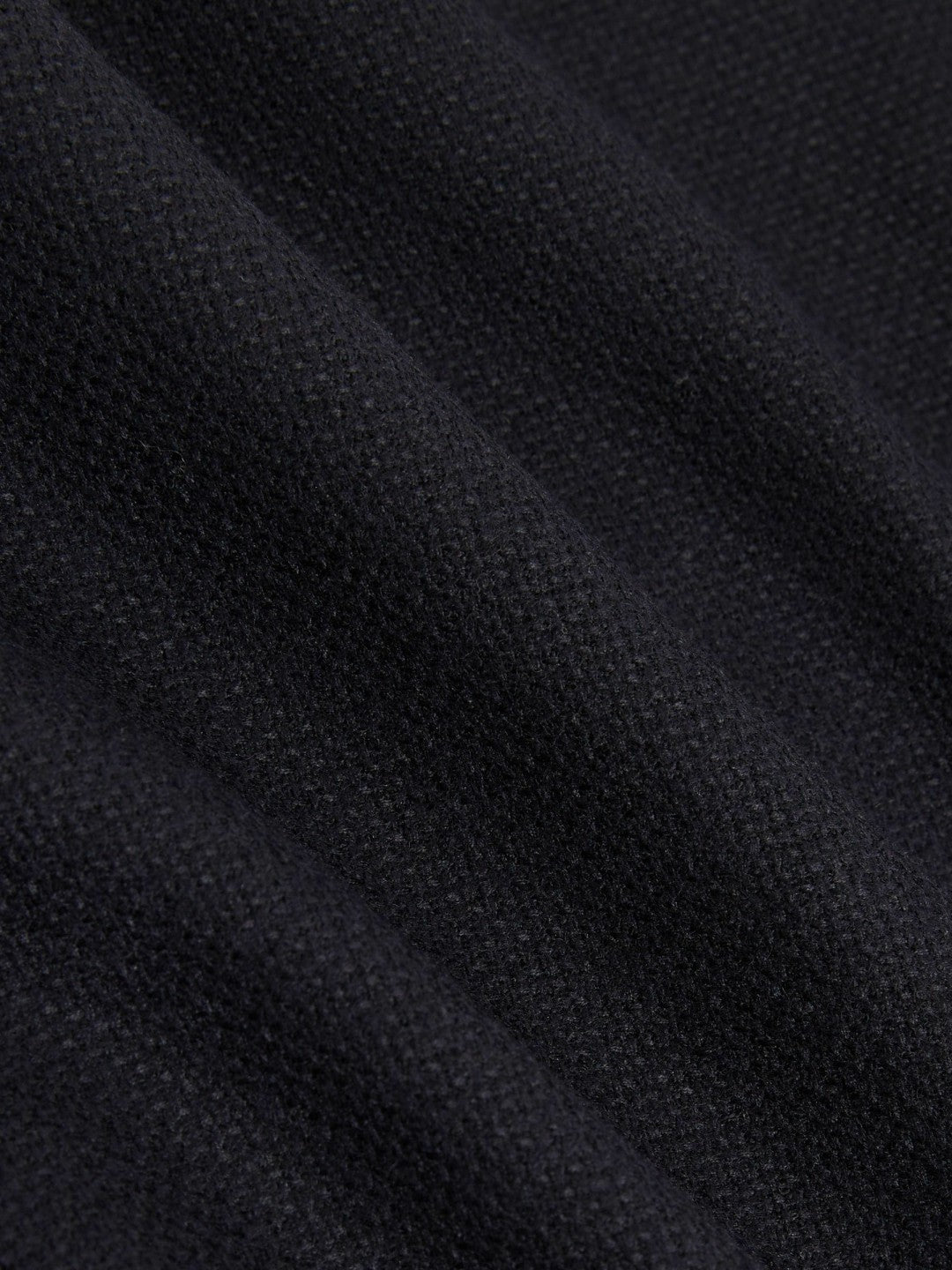 Wool-Blend Single-Breasted Blazer Slim-Fit Navy | Men