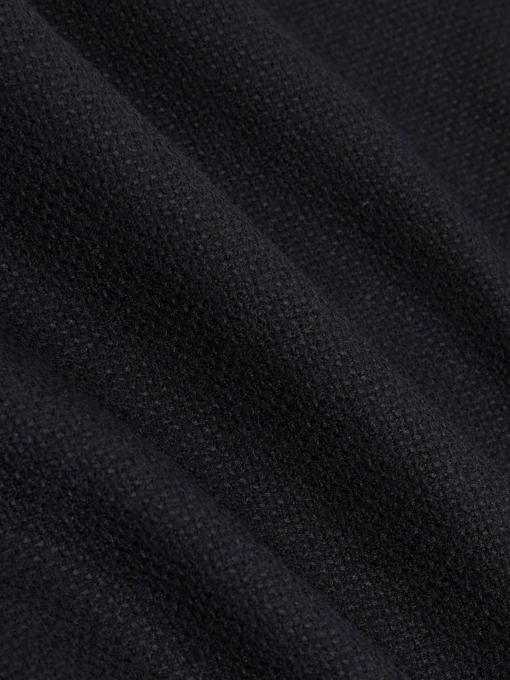Wool-Blend Single-Breasted Blazer Slim-Fit Navy | Men