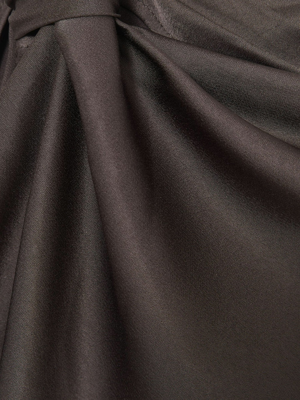 Satin Asymmetric Draped Midi Dress Mauve | Women