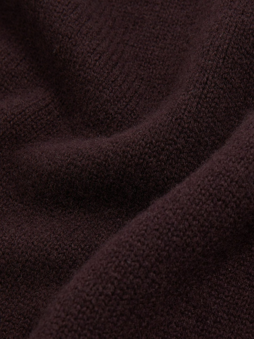 Wool-Cashmere Crew-Neck Jumper Plum | Women