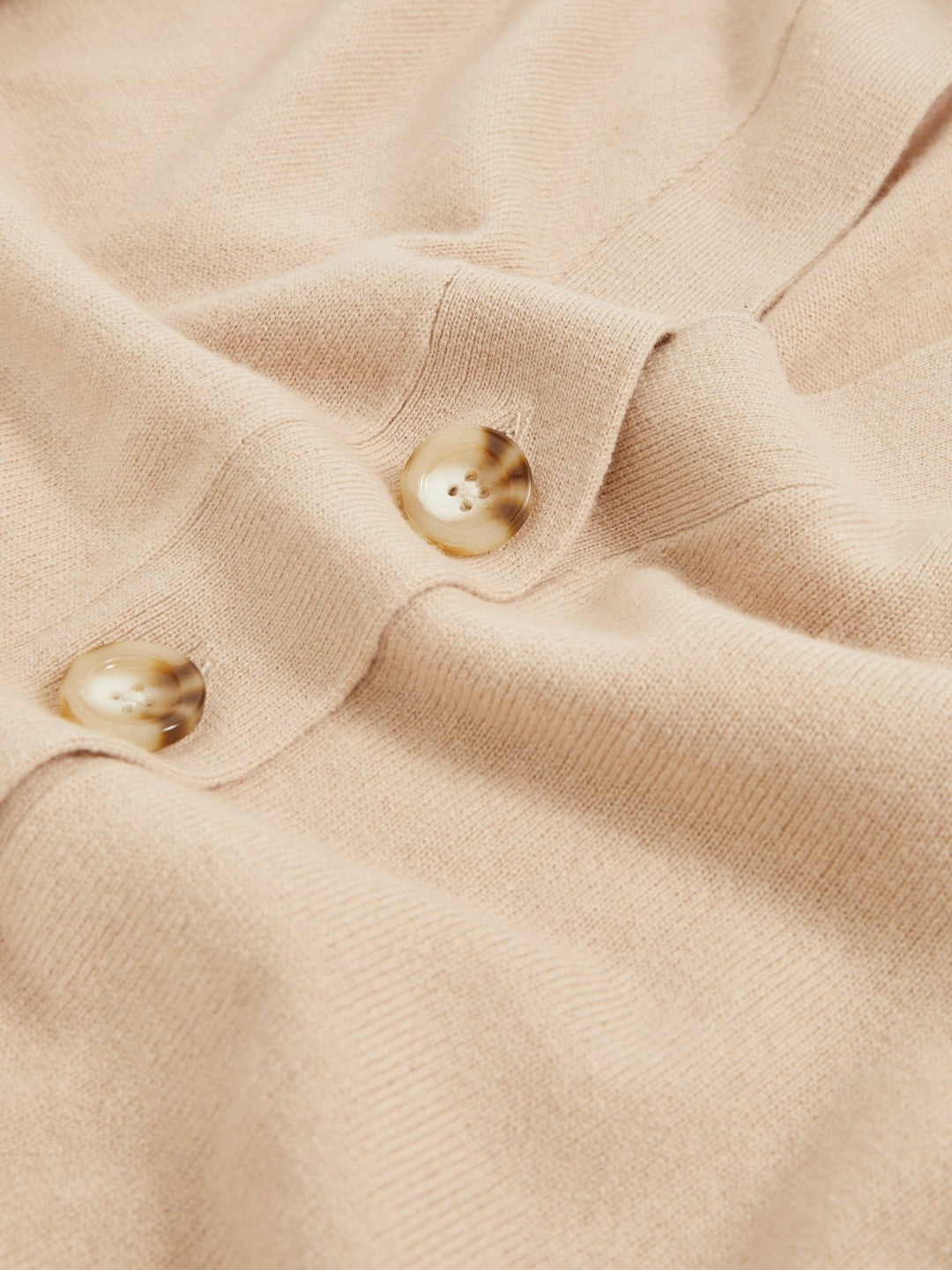 Wool-Blend Fitted Cardigan With Cashmere Neutral | Women