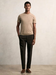 Cotton Crew Neck T-Shirt  | Men