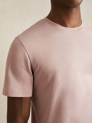 Cotton Crew Neck T-Shirt  | Men