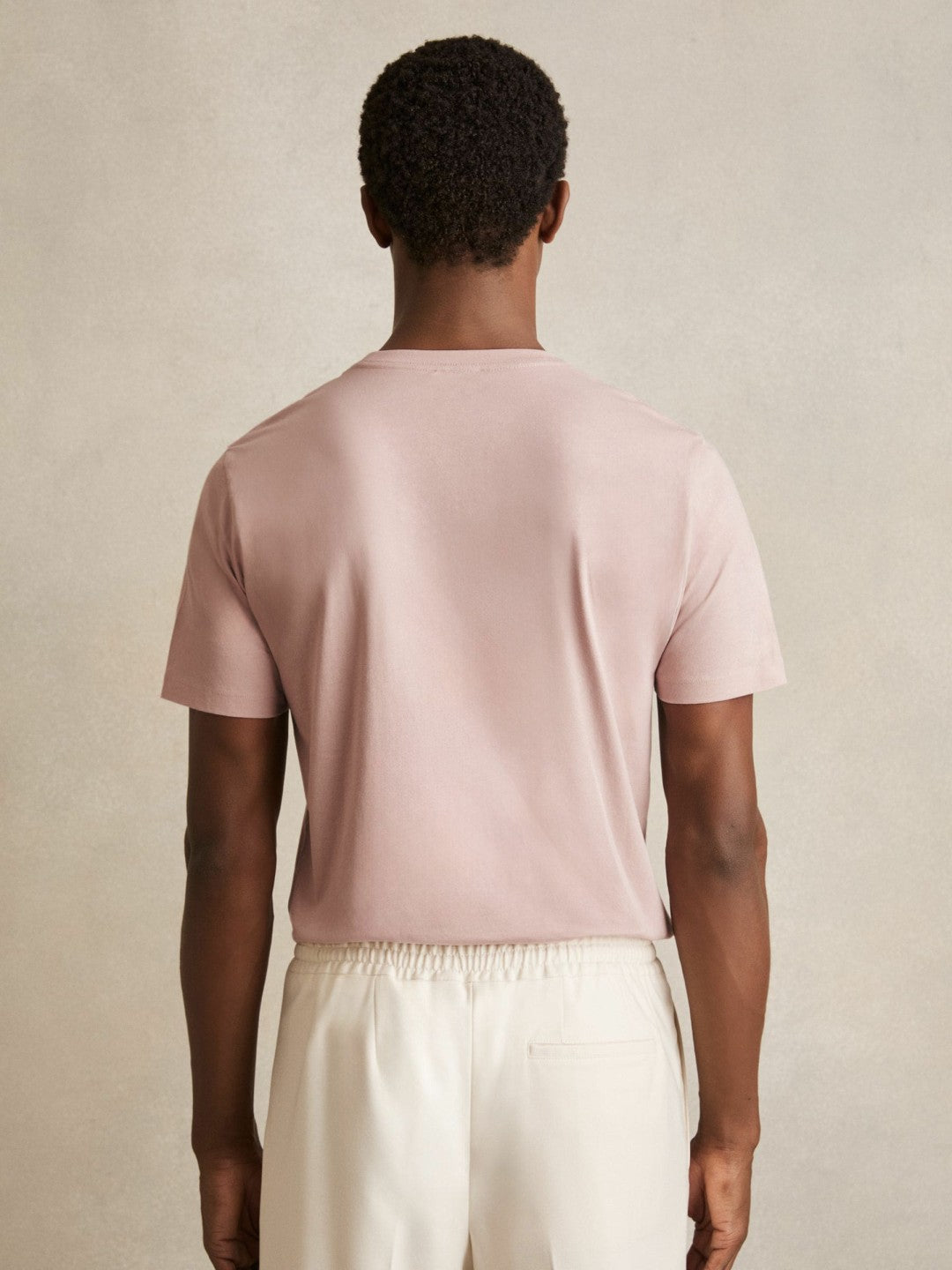 Cotton Crew Neck T-Shirt  | Men