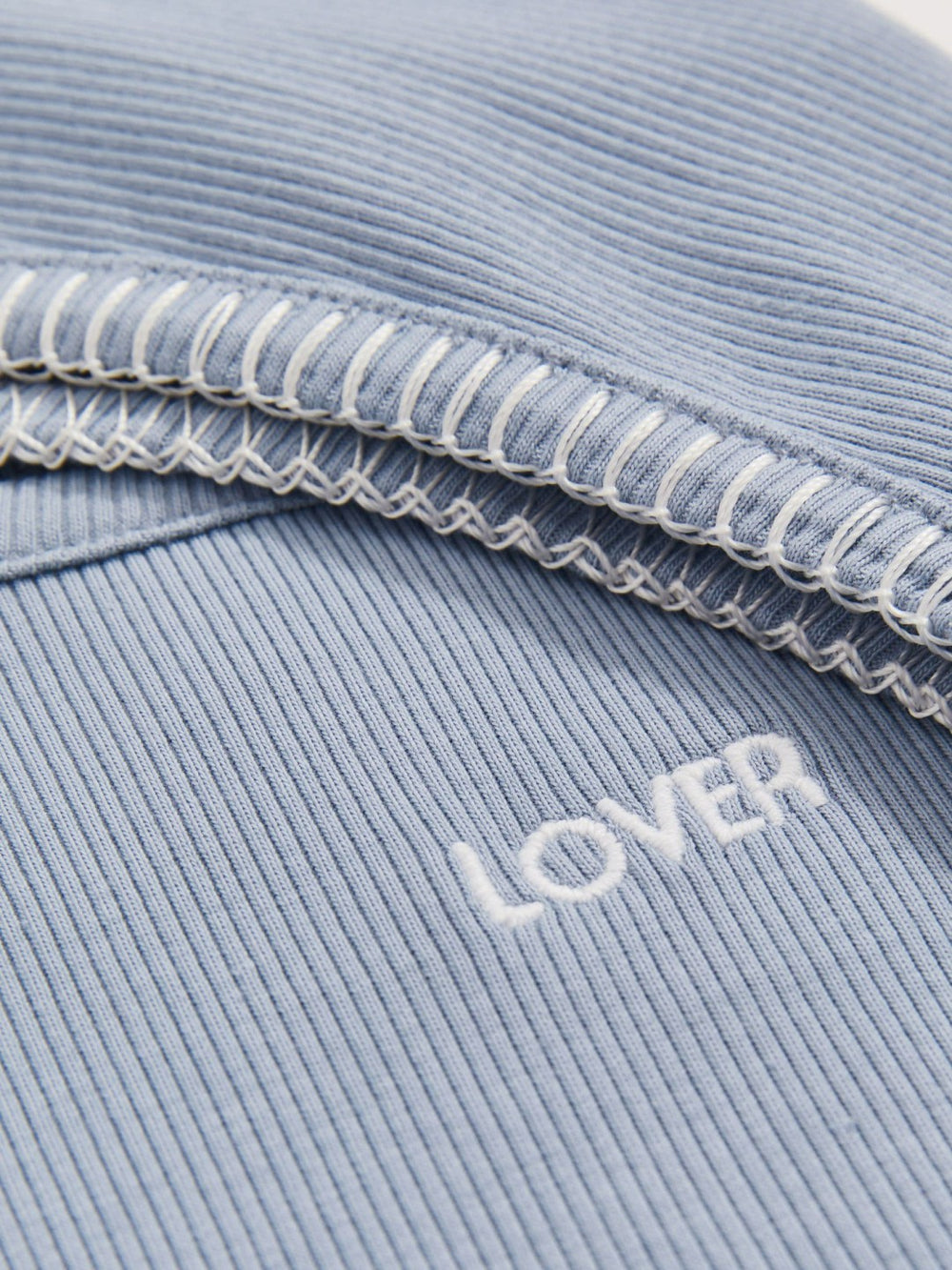 | Tom Daley Cotton Lover Vest with Stretch Soft Blue | Men