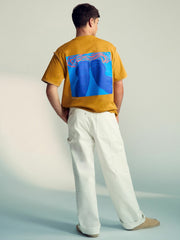 | Tom Daley Graphic-Print T-Shirt Yellow | Men