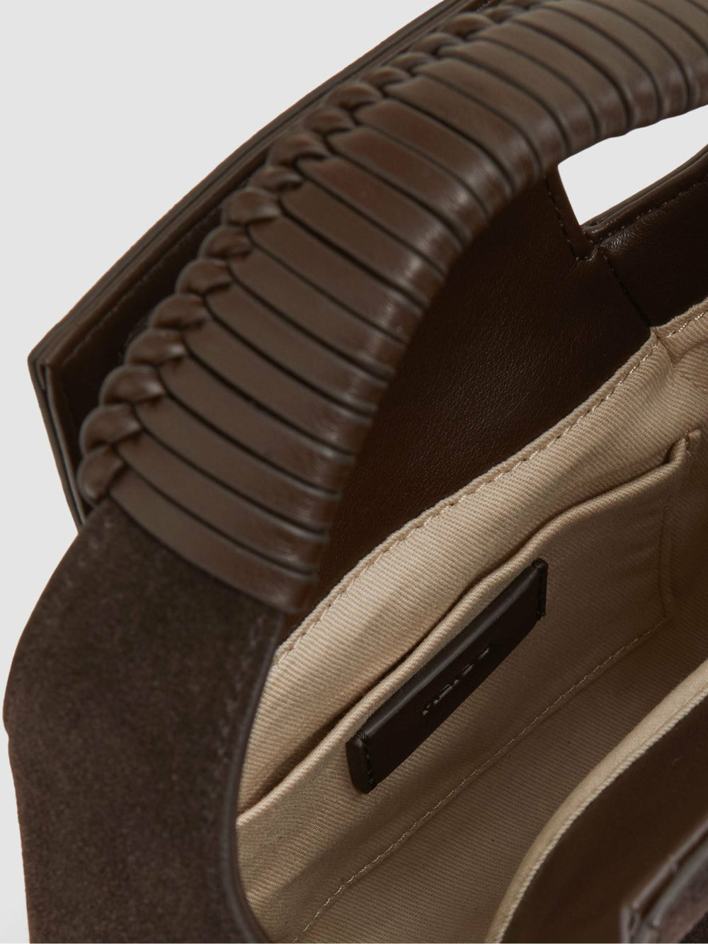Suede Shoulder Bag Chocolate | Women